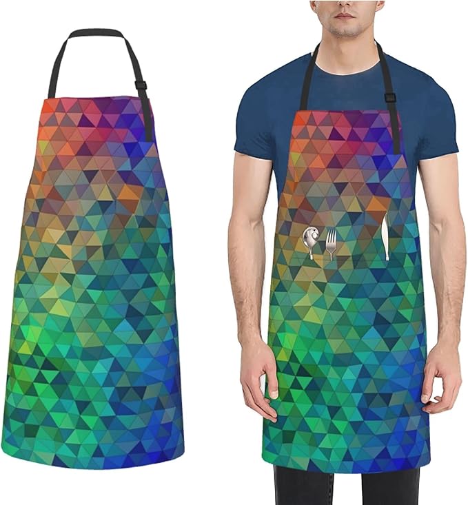 Waterproof Aprons for Women Men Adjustable Bib Tractor farm Apron Chef Cooking Aprons for Kitchen
