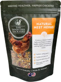 Good Life Backyard Natural Nest Herbs for Chickens – Herbal Nesting Box & Coop Bedding Blend for Freshness and Comfort (9 oz Resealable Pouch) | Hatching Time