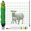 Electric Fence Netting, 42.5" H x 164' L, Larger Animals Electric Fencing for Backyards, Homesteaders, Farms, Ranches, Gardens