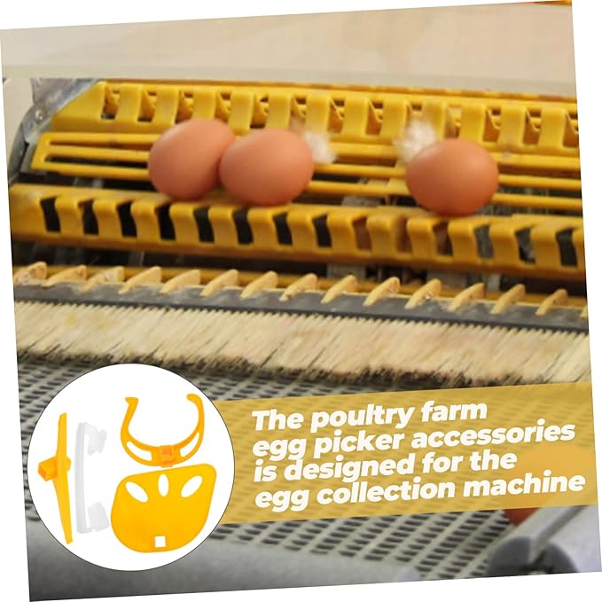 Yardwe 1set Farm Egg Machine Clip Part Egg Picker Accessory for Collection Tool