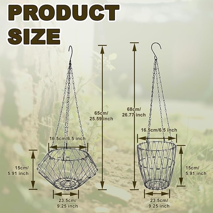 Hanging Chicken Feeder, Foldable Chicken Vegetable and Fruit Food Dispenser, Poultry Feeding Basket with 4 Hanging Chains, Poultry Feeding Vegetable Fast Food Ball (2 Pack)