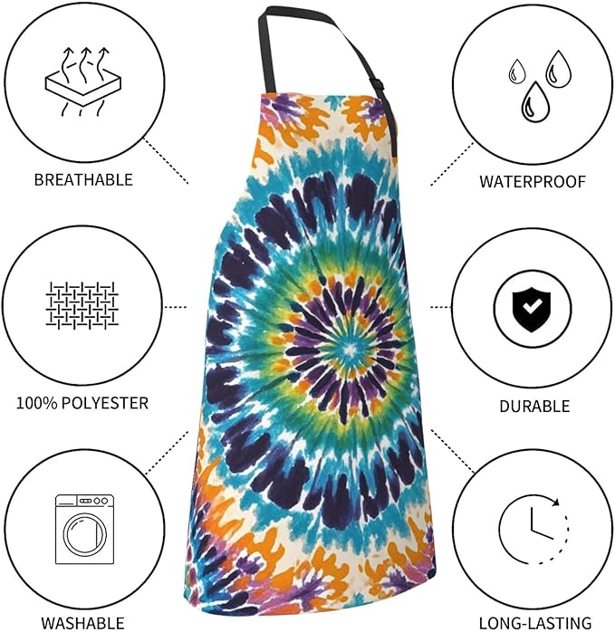 Waterproof Apron Adjustable Bib for Women Men Tractor farm Cooking Aprons Chef Bibs with 2 Pocket