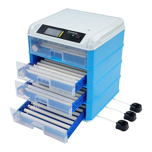 Automatic Egg Incubator, 200-240 Eggs Digital Poultry Hatcher Machine, Automatic Egg Turning & Water Replenishment, Temperature Control for Hatching Chicken Duck Goose Eggs
