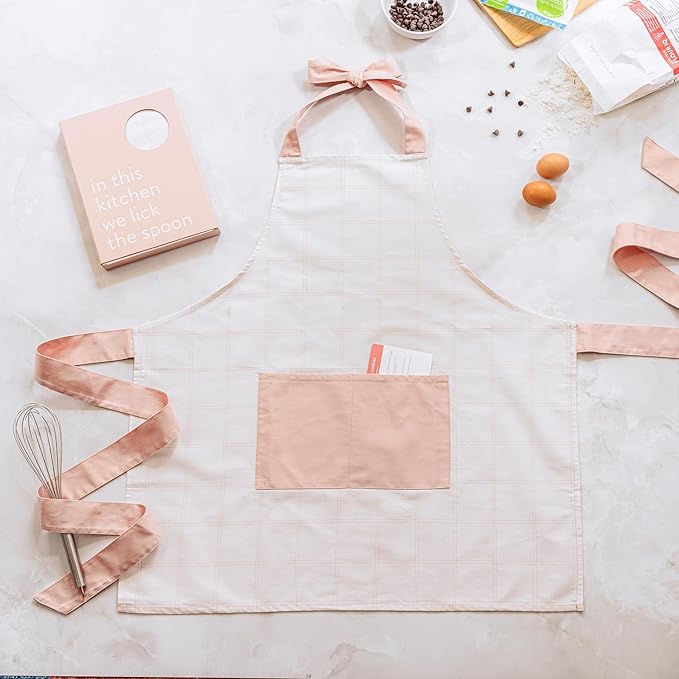 Passionate Penny Pincher Kitchen Apron | Organic Cotton | Two Deep Pockets | Adjustable Neck Strap