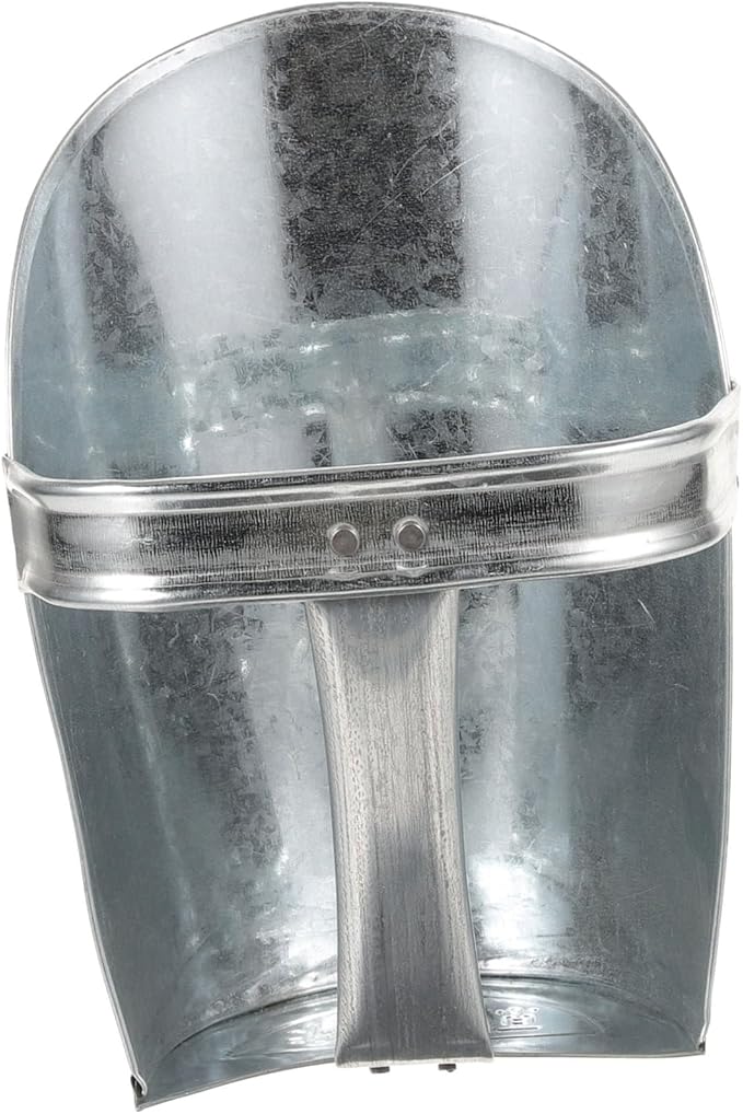 Balacoo Stainless Steel Poultry Food Shovel Large Feed Scoop for Home Aluminum Farm Gadgets