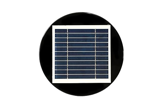 Quietcool UTF-SLR-03 Solar Utility Fan - Perfect for Backyard Sheds, Greenhouses, Portable Restrooms and More - Solar Shed Fan - Solar Powered (UTF-SLR-03)