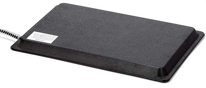API® Heated Poultry Mat - Washable Plastic Electric Poultry Warmer Mat Pad for Adult Chickens, Chicks, Pets, and Small Animals - Brooder Heat Lamp Alternative - Made in USA