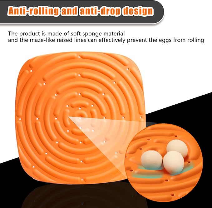 4PCS Washable Nesting Pads Chicken Nesting Boxes Chicken Bedding for Chicken Coop,Reusable & Improves Eggs Production (4 Pack)