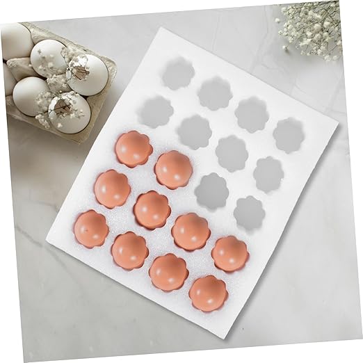Foam Egg Holder Shatterproof Egg Storage Tray for Safe Transport Reusable Carrying Container for Shipping Capacity White