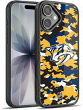 Head Case Designs Officially Licensed NHL Camouflage Nashville Predators Gel Armor Case [Military Grade Drop Protection] Compatible with Apple iPhone 17