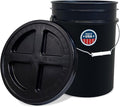 ePackageSupply Premium 5 Gallon Food Grade Plastic Pail with Gamma Seal Lid | Made in USA | BPA-Free | Heavy-Duty 90 Mil | Airtight Stackable Container, 1 Count