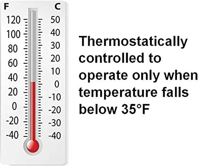 Farm Innovators 125 Watt Heated Base for Double Wall Metal Poultry Founts with 35 Degrees Fahrenheit Temperature and Below, 3 Pack, Metallic
