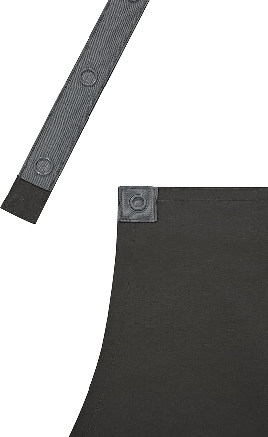 Chef Bib Aprons for Women and Men (Standard Dry Guard AA2095 & AA2095X) - Neck Strap Apron with Pockets 33"
