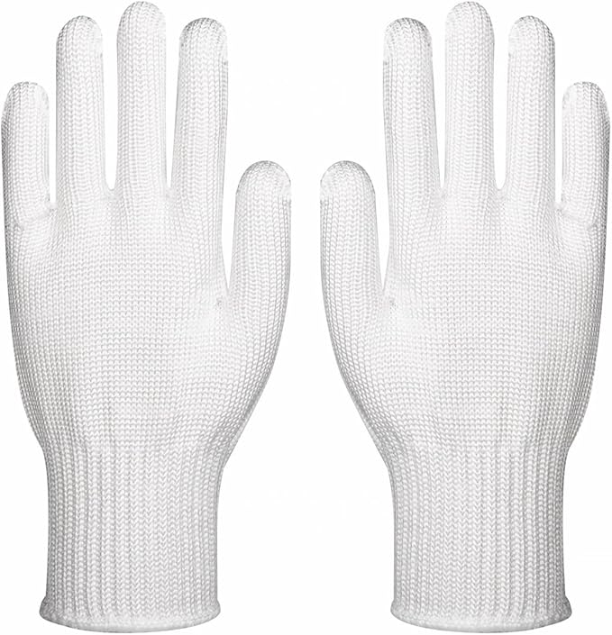 Bird Training Anti-Bite Gloves, Bite Proof Gloves, Small Animal Handling Chewing Protective for Small Animal Pet（White）