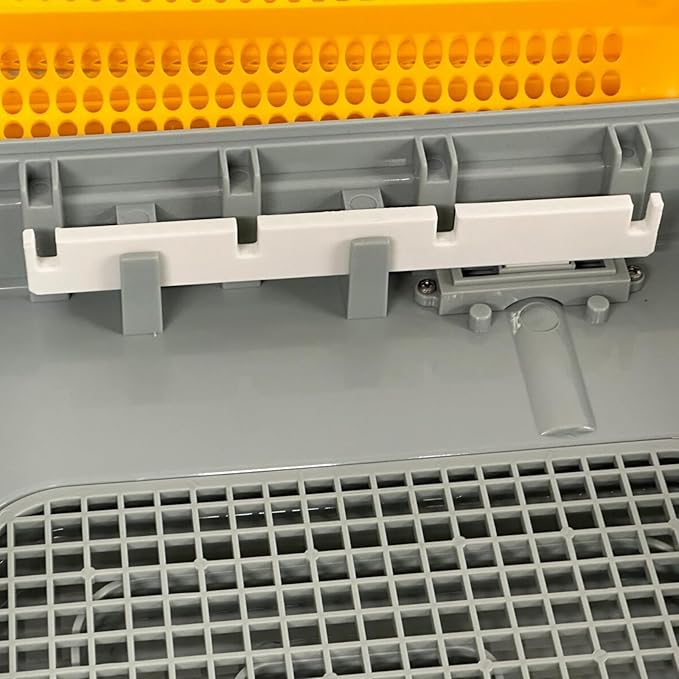 for Maticoopx 30 Incubator Exclusive: 4-Pack Egg Turner Support Bars (Holds 5 Egg Baskets) - Durable Hatching Accessory, A Reliable and Durable Hatching Management Aid (White)
