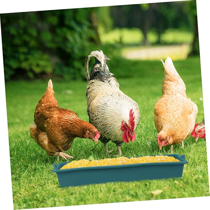 2pcs Durable Chicken Cage Feeder Versatile Fodder Pot for Chickens Pigs Cows Sheep Easy to Clean Design Ample Capacity for Reduced Refilling Efforts