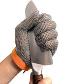 A9 Chainmail Glove, Cut Resistant Stainless Steel Butcher Glove for Cutting Meat & Fish Filleting