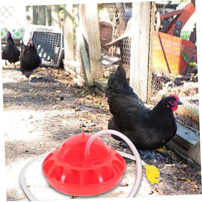 SUPVOX 1Set Hanging Chick Feeder Durable Poultry Feeder for Chickens Other Poultry Multi Functional Food Bucket for Wet Dry Food Easy to Clean Use Design