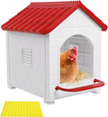 Nesting Boxes for Chicken, Plastic Compartment Chicken Nesting Boxes Coop for Laying Eggs for Hens, Ducks and Poultry