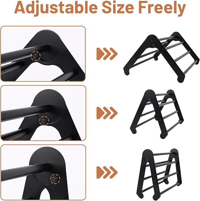 Adjustable 7 Bar Design Chicken Roosting Bars, Stable Chick Perch for Coop & Brooder, Chicken Jungle Gym Fun Enrichment Toys for Chicks & Hens, Training Roosting Stand Poultry Coop Accessories