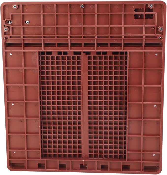 Automatic Chicken Coop Door, Lightweight Durable Rust with Timer and Infrared Anti Pinch Sensor, for Chickens Ducks Geese Poultry Safety (Bronze)