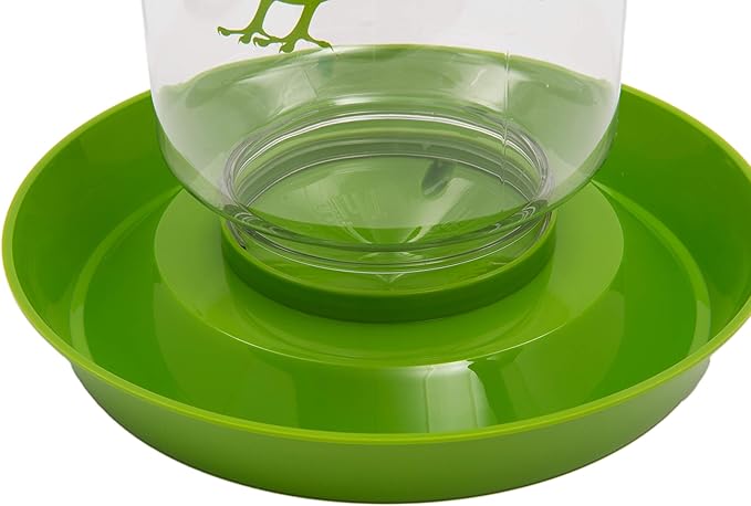 Lixit® Feeder or Waterer for Chickens and Other Wildlife - Made in USA (4 Quart)