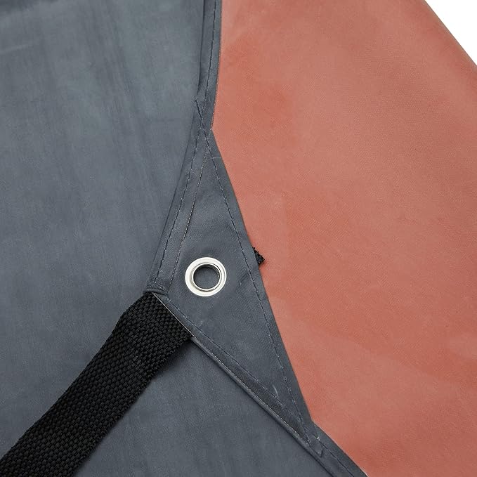 Rubber Waterproof Apron Butcher Heavy Duty -Oil Chemical Resistant Safety Aprons for Cleaning Fish, DishWashing