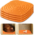 4PCS Washable Nesting Pads Chicken Nesting Boxes Chicken Bedding for Chicken Coop,Reusable & Improves Eggs Production (4 Pack)