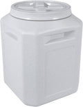 Gamma2 Gamma Seal Airtight Storage Bin - Wood, Pellet, Charcoal, and Food Container - Indoor or Outdoor Utility Bucket - BPA-Free Plastic - Made in The USA - Fits up to 50 Pounds - 14" L x 20" H