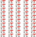 50PCS Automatic Water Rabbit Nipple Drinker Feeders for Rabbit Guinea Pig Ferret Rat Mouse Poultry Watering System (Red)