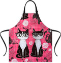 Apron Adjustable Waterproof with Two Deep Pockets Wowen men for Summer BBQ Pool Parties & Resorts
