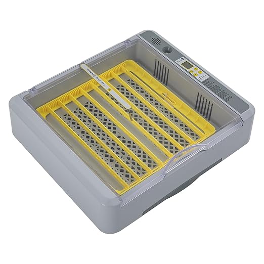 Egg Incubator Digital Poultry Hatcher Machine 36 Eggs Digital Incubator LED General Purpose Incubator for Hatching Chicken Duck Quail Eggs - Gray