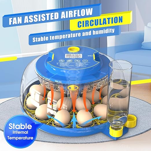 incubators for hatching eggs，18 Egg Incubator,egg incubator with automatic egg turning and humidity control，incubator for chicken eggs，chicken incubators for hatching eggs，quail egg incubator
