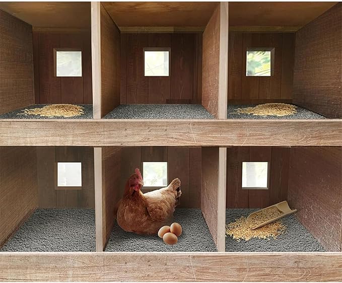 Chicken Nesting Box Pads,Laying Mat for Hens | Chicken Eggs Laying Pad | for Garden Lawn Farm Poultry Duck Quail Coop Outdoor Barn Backyard