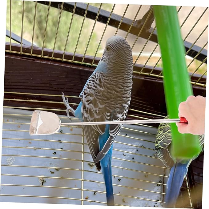 2pcs Bird Cage Cleaning Brush Set Droppings Cleaner Tool Essential for PET Birds Small Animals and Garden Cleaning