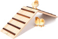 Chick Supplies, Chick Perch & Chicken Roost, Chick Stand Training Perches, Roosting, Wooden Chick Ramp Trainer, Chick Toys for Brooder, No Assemble, Coop Accessories for Chick, Hens, Small Animal