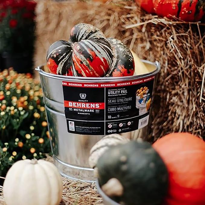Behrens Galvanized Steel Utility Pail 14-Quart