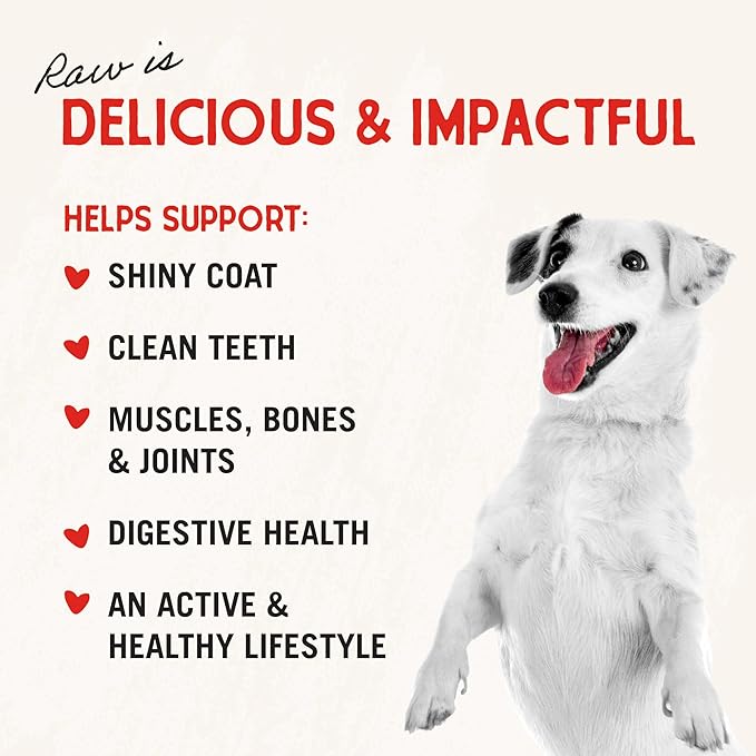 Stella & Chewy's Freeze-Dried Raw Beef Meal Mixers- Dog Food Topper and Mixer - Made with 95% Grass-Fed Beef, Organs & Bone - Perfect for Picky Eaters - Grain-Free - 1 oz