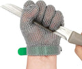 Cut Resistant Stainless Steel Metal Mesh Glove, Food Grade Chainmail Glove for Cutting, Butcher Gloves for Oyster Shucking Fish Filleting Food Processing, X-Small (Pack of 1)