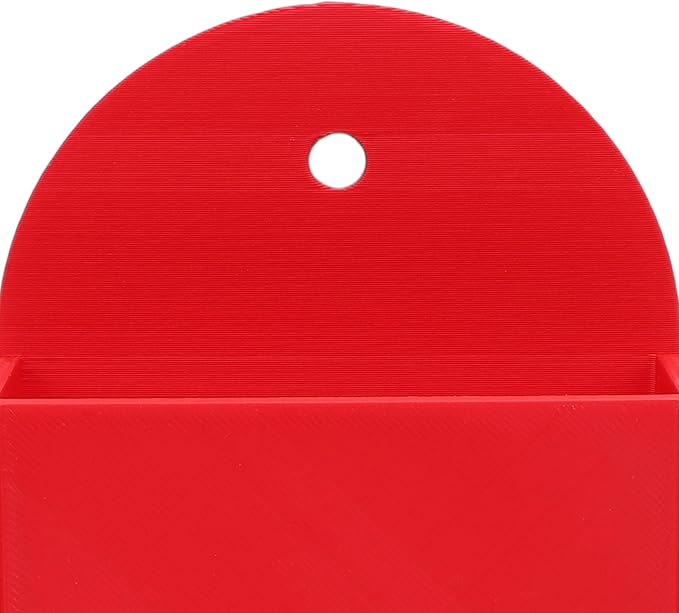 Zerodis Chicken Feeder Hanging Automatic PVC Feed Dispenser with Red Color Large Capacity for Chickens Ducks and Quails