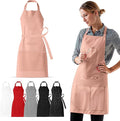 Waterproof Apron for Adults – Adjustable Fit with Deep Pockets, Stylish Cooking & Baking Apron for Women & Men