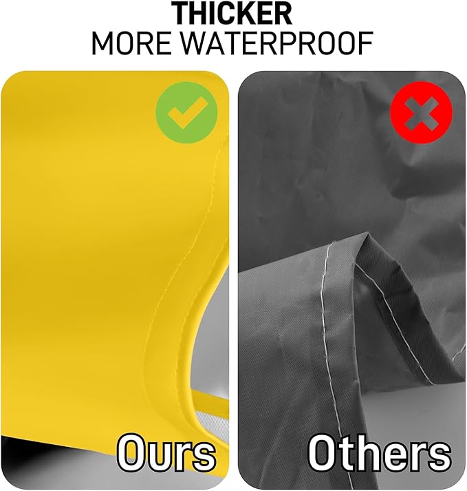 Waterproof Apron with Comfortable Adjustable Bib Rubber Vinyl Dishwasher Heavy Duty Apron for Men Women Dishwashing
