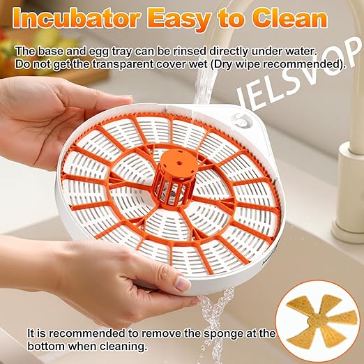Upgraded Egg Incubators for Hatching Eggs, 22 Egg Incubator with Automatic Egg Turning, Temperature Control & Humidity Display, LED Candler, Incubator for Chicken, Duck, Quail Eggs