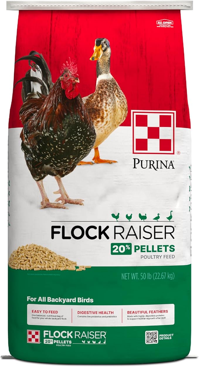 Purina Animal Nutrition Purina Flock Raiser Pellets 50lb