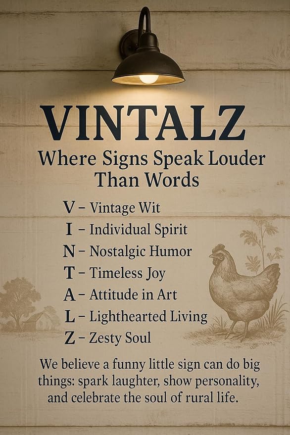 Make Farming Great Again Chicken Coop Signs - Rustic Farmhouse Chicken Coop Accessories, 8x12 Inch Metal Farm Decor, Farm Stand and Farmers Market Decor for Farmers and Backyard Poultry Lovers
