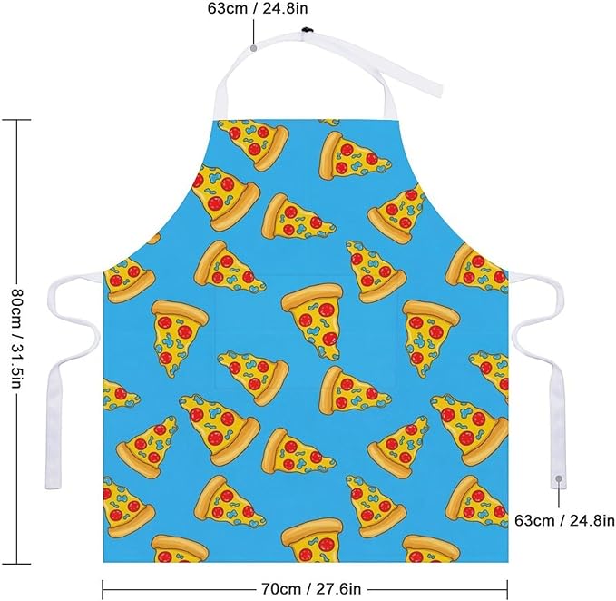Chef Bib Apron for Restaurant, Anti-Stain with Pocket Adjustable, Cooking Dishwashing Lab Use
