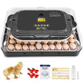 Sailnovo Incubators for Hatching Eggs 70 Egg Incubator with Automatic Egg Turning and Auto Humidification, Temperature Control, Incubator for Chicken Duck Quail Eggs, Perfect for Lab School Farm Use