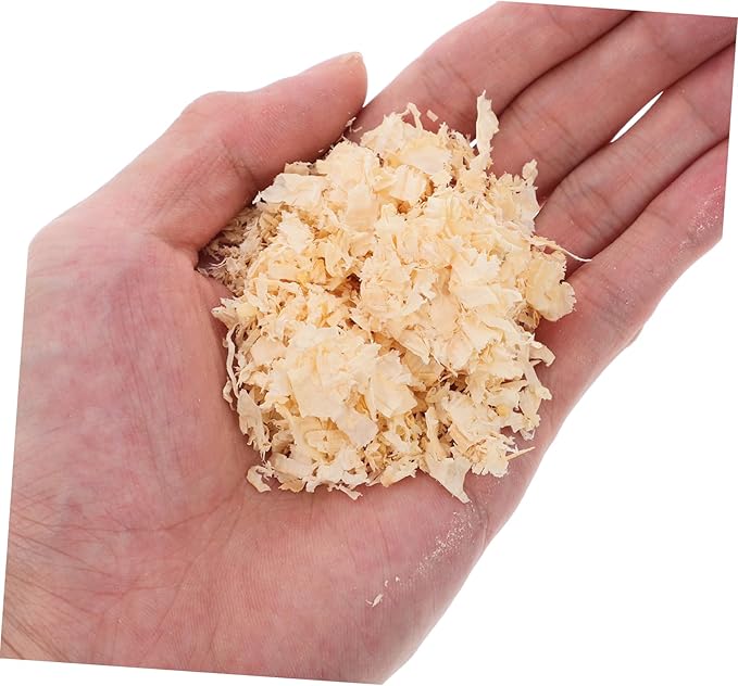 POPETPOP Pet Bedding Supplies 500g Wood Shavings Rabbit Litter Pellets Chicken Coop Bedding