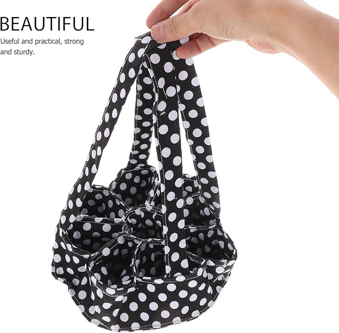 Chicken Egg Collecting Basket with 9 Canvas Pouches Portable Egg Gathering Bag for Housewife and Home Use