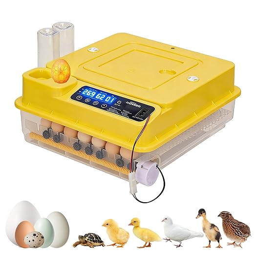 36 Egg Incubators for Hatching Eggs, Chicken Egg Incubator with Egg Candler, Automatic Egg Turning and Temperature, Humidity Control, Egg Hatcher Incubator for Chickens, Ducks, Geese, Birds and Quail